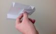 Hoe maak je een acrobatische papieren vliegtuigje