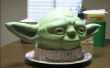 Yoda hoofd taart