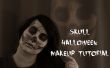 SKULL Halloween Make-up tutorial