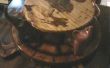 De grote Atuin: Een houten Discworld Cake Stand en portie schotel