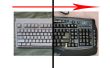 Oude toetsenbord Transormed in aangepaste Gaming toetsenbord