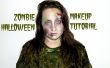 ZOMBIE Halloween Make-up tutorial
