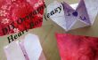 DIY Origami hart vak - geheim bericht (gemakkelijk