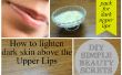 Hoe om te verlichten van de donkere huid boven de bovenste lippen – Home Remedies