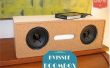 DIY Tijdschriftenhouder transformatie naar een Kvissle Boekensteun Audio Boom Box
