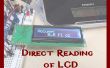 Directe lezing van LCD-scherm met behulp van algemene doel IO