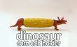 Dinosaur corn cob houder