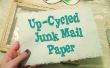 Up-cyclus troeppost in ambachtelijke papier