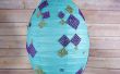Pasen Kid Craft: Easter Egg Lampion