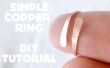 Enkelvoudige koperen Ring - DIY Tutorial