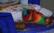 Marsepein Cake van de regenboog