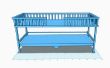 Multi-use Convertible Loft Bed met 123Design (Bank, Desk, tafel)