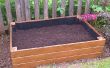 Houten verhoogd Bed tuin Planter