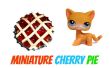 Miniatuur Cherry Pie - pop en LP's ambachten