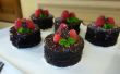 Hoe maak je Mini frambozen chocoladecake | Josh Pan