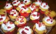 Aardbei Cupcakes met Swirl
