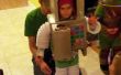 Child's Robot kostuum met geluidseffecten, Candy Detector en meer