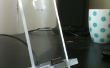 Eenvoudige Iphone stand van 8mm Plexiglas