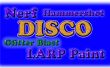 Nerf Hammershot Blaster Disco Glitter Blast LARP Paint