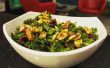 Boerenkool & Bimi salade met Maple Vinaigrette Dressing