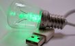 Groene LED USB lamp