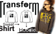 Eenvoudig DIY transformatie: Sweat Shirt - Hoodie
