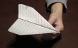 Hoe maak je de "Minotaur" papieren vliegtuigje