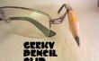 Geeky glazen potlood Clip