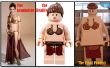 Prinses Leia Lego kostuum