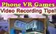 IPhone Android Google karton VR 3D Gaming Video-opname Rig! 