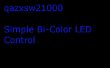 Eenvoudige Bi-Color LED control