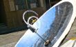 Bouwen van een parabolische zonne-Warmwaterboiler 123D met