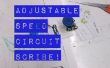 Instelbare snelheid Circuit Scribe