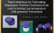 Snelle techniek voor het fabriceren van Disposable thermische kamers om te worden gebruikt bij het testen van lage temperatuur USB aangedreven Thermofoils en verwarmingselementen