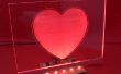 RGB LED Love hart