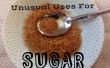 Ongebruikelijk gebruikt voor suiker