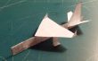 Hoe maak je de staking "USS Hornet" papieren vliegtuigje