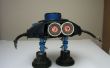 (BLAUW) "Batteries not included" stijl junkbot