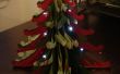 Fonkel kerstboom 3D wenskaart