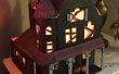 Miniatuur licht-up tafelblad Haunted House