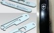 3D afgedrukt aangepaste 91mm Swiss Army Knife (SAK) schalen