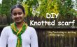 DIY Knotted sjaal - geen haken of breien van vaardigheden die zijn vereist
