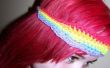 Regenboog hoofdband en Red haired meisje