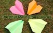Super eenvoudige papier vliegtuig