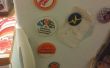Pin badges omzetten in koelkast magneten