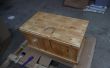 Een houten kist