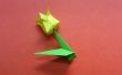 Origami papier tulip