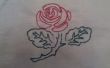 Hoe Hand Embroider een Rose