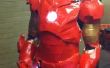 Goedkope Iron Man (Mark 3) kostuum met werkende voorplaat, verlichting, elektronica