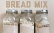 DIY brood Machine brood Mix in een Mason Jar